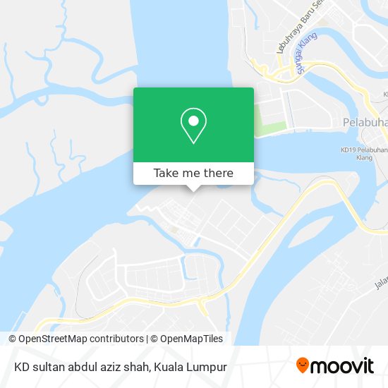 KD sultan abdul aziz shah map