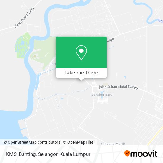 Peta KMS, Banting, Selangor