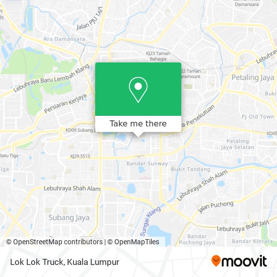 Lok Lok Truck map