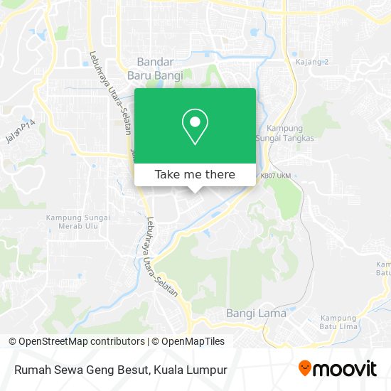 Rumah Sewa Geng Besut map