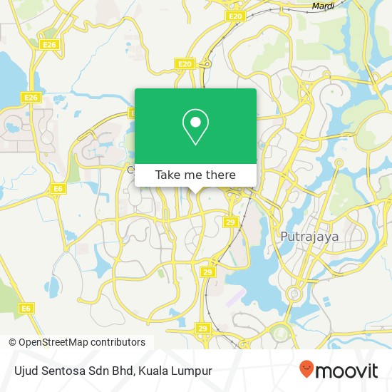 Ujud Sentosa Sdn Bhd map
