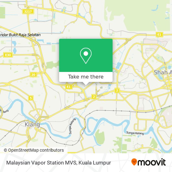 Malaysian Vapor Station MVS map