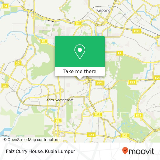 Faiz Curry House map