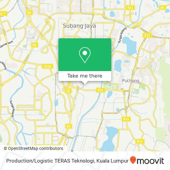 Production / Logistic TERAS Teknologi map