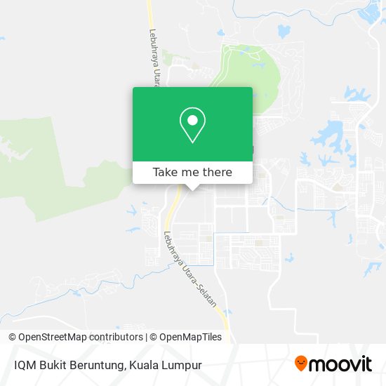 Peta IQM Bukit Beruntung