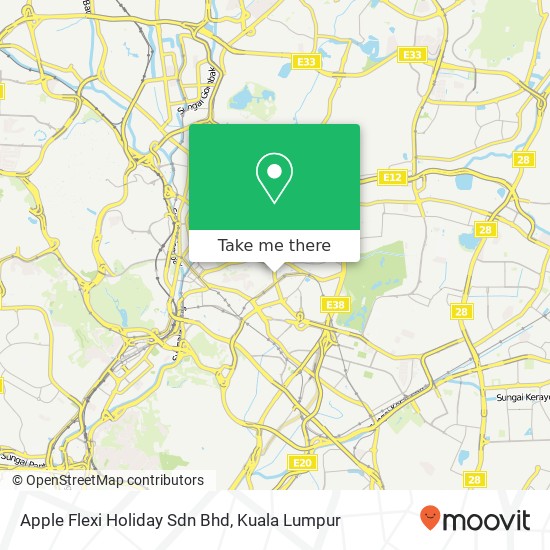 Peta Apple Flexi Holiday Sdn Bhd