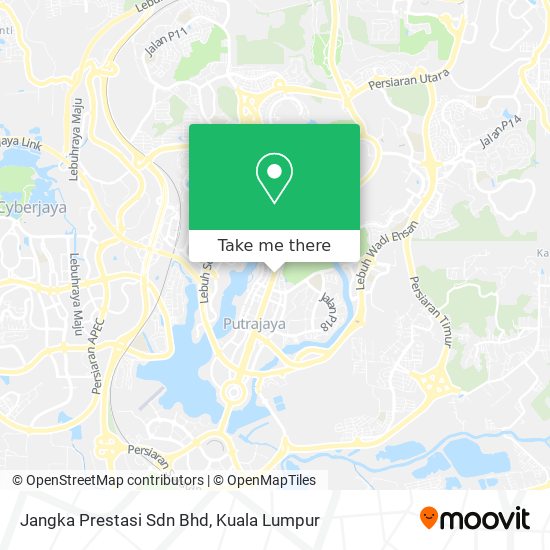 Jangka Prestasi Sdn Bhd map