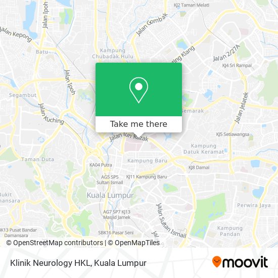 Klinik Neurology HKL map