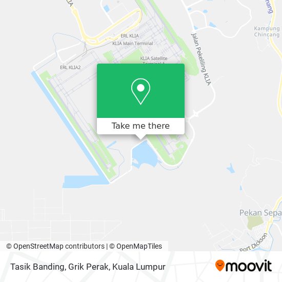 Peta Tasik Banding, Grik Perak