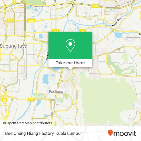Bee Cheng Hiang Factory map