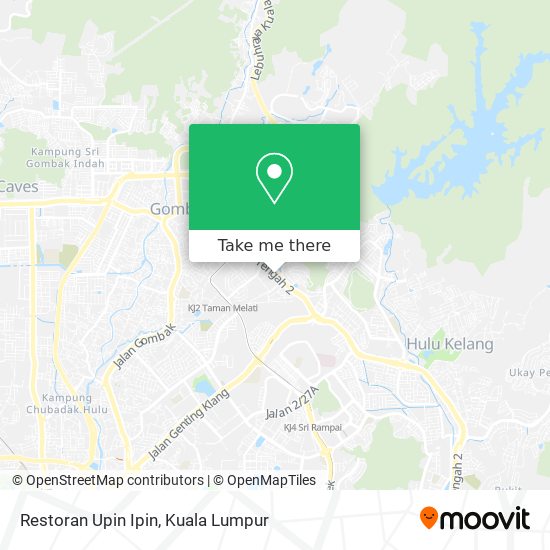 Restoran Upin Ipin map