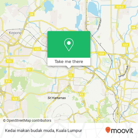 Kedai makan budak muda map