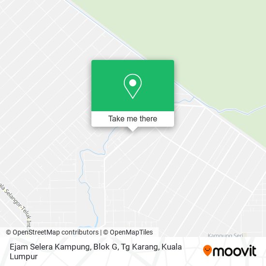 Ejam Selera Kampung, Blok G, Tg Karang map