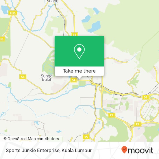 Sports Junkie Enterprise map