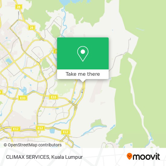 CLIMAX SERVICES map