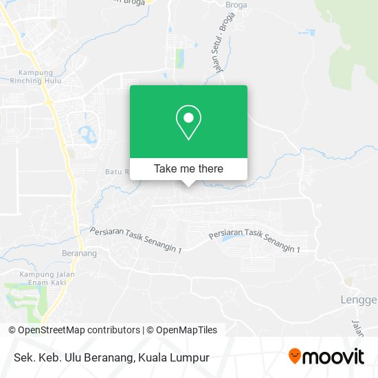Sek. Keb. Ulu Beranang map