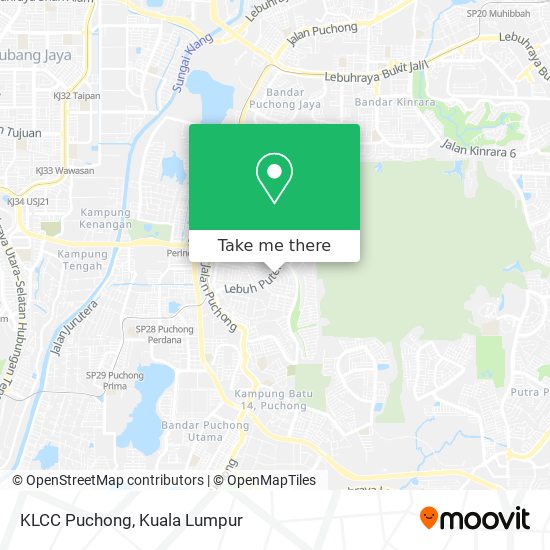 Peta KLCC Puchong