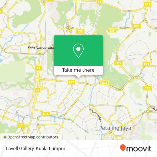 Lavell Gallery map