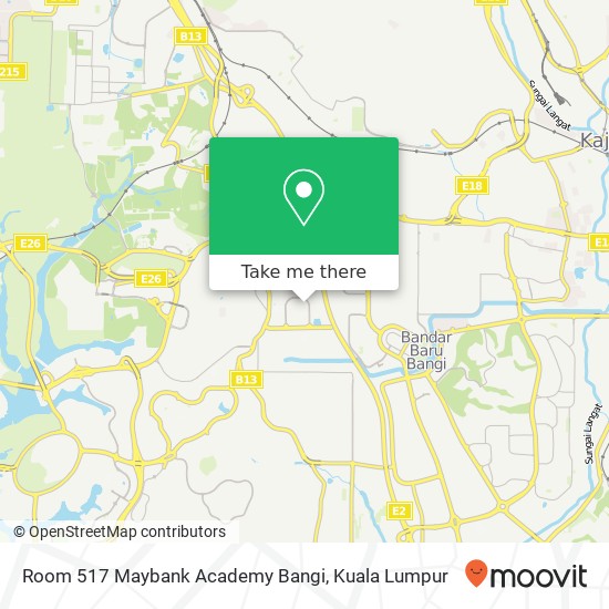 Room 517 Maybank Academy Bangi map