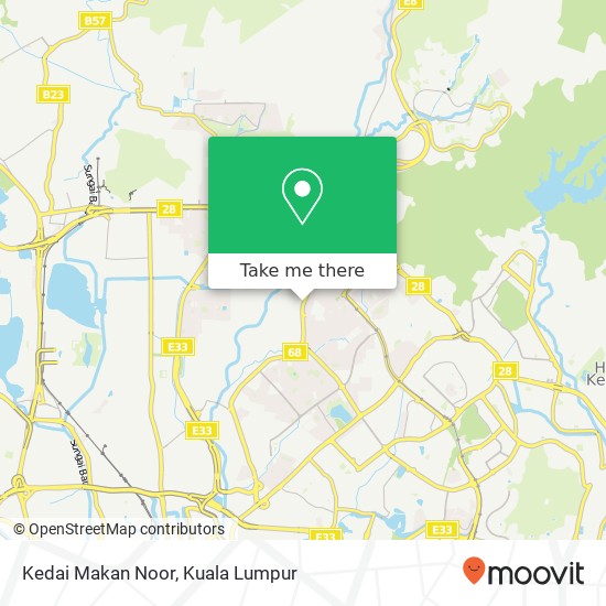 Kedai Makan Noor map