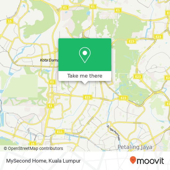 MySecond Home map
