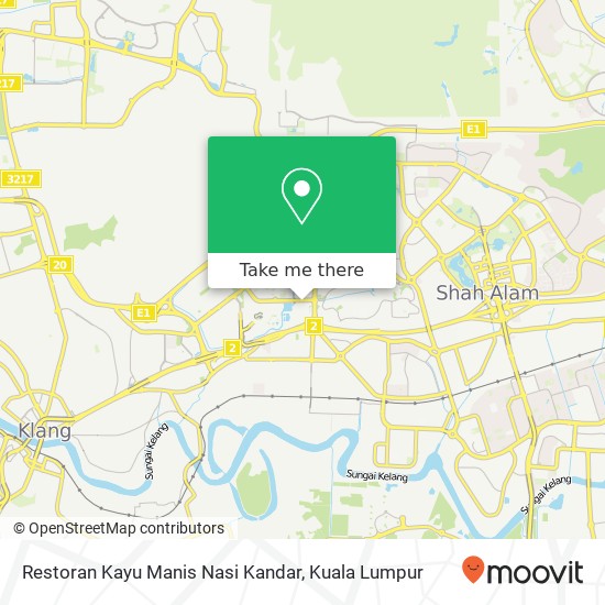 Restoran Kayu Manis Nasi Kandar map