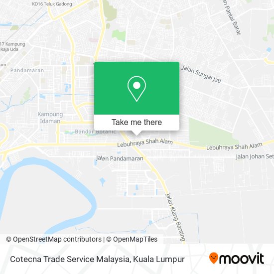 Cotecna Trade Service Malaysia map