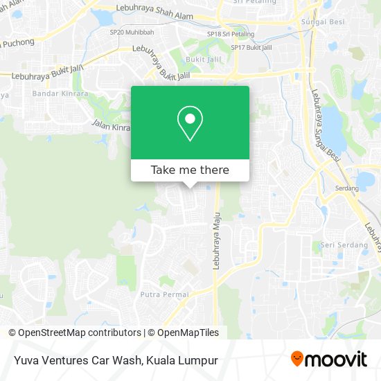 Yuva Ventures Car Wash map