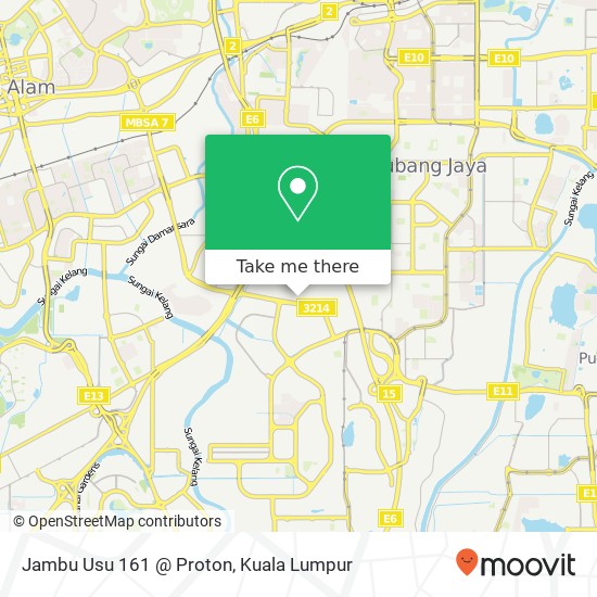 Jambu Usu 161 @ Proton map