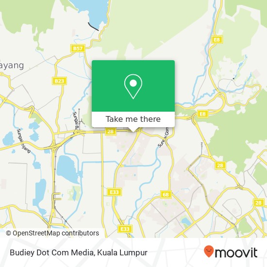 Budiey Dot Com Media map