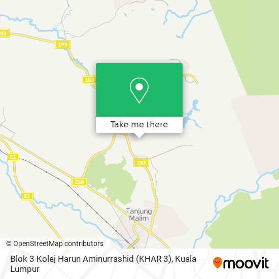 Blok 3 Kolej Harun Aminurrashid (KHAR 3) map