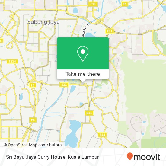 Sri Bayu Jaya Curry House map