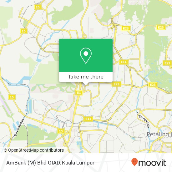 AmBank (M) Bhd GIAD map