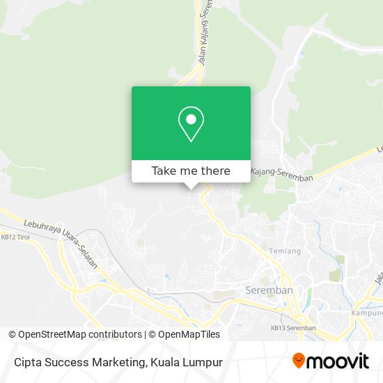 Cipta Success Marketing map