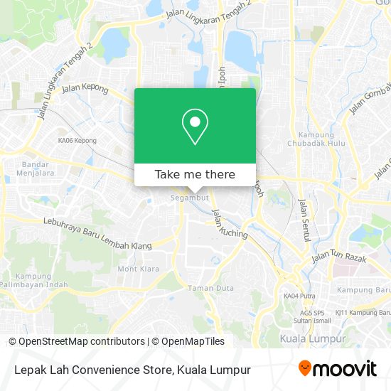 Lepak Lah Convenience Store map