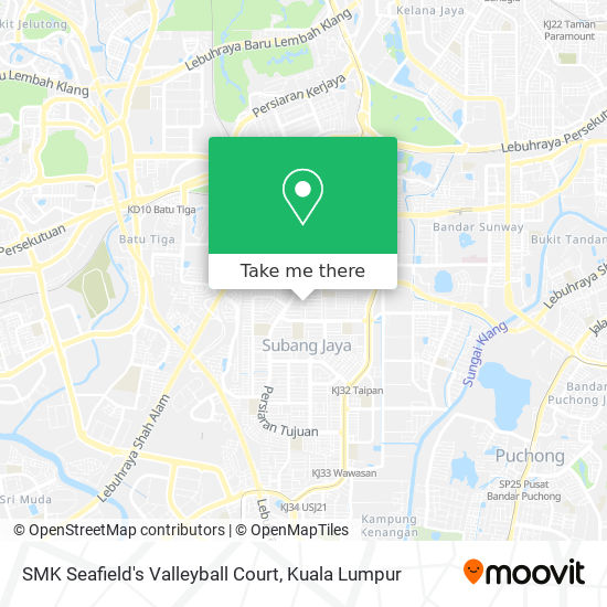 SMK Seafield's Valleyball Court map