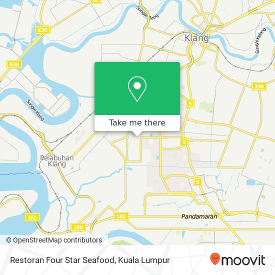 Restoran Four Star Seafood map