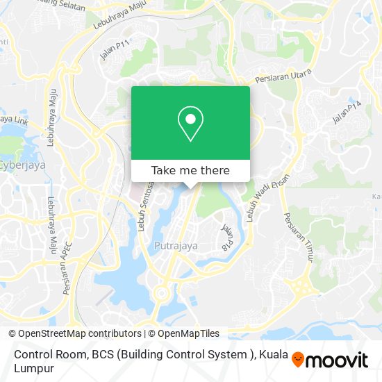 Control Room, BCS (Building Control System ) map