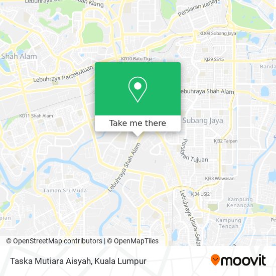 Taska Mutiara Aisyah map