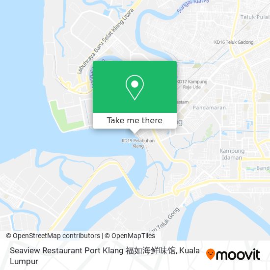 Peta Seaview Restaurant Port Klang 福如海鲜味馆