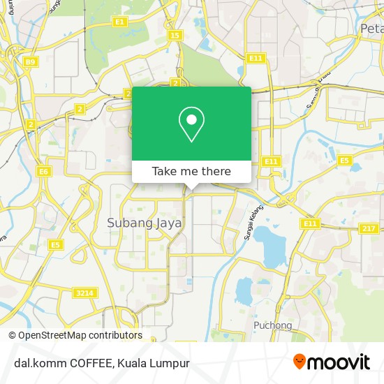 dal.komm COFFEE map