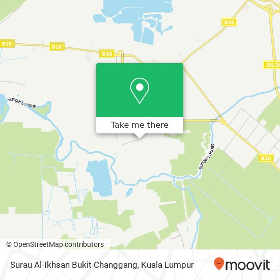 Surau Al-Ikhsan Bukit Changgang map