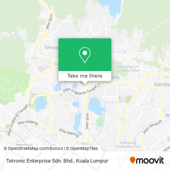 Tetronic Enterprise Sdn. Bhd. map