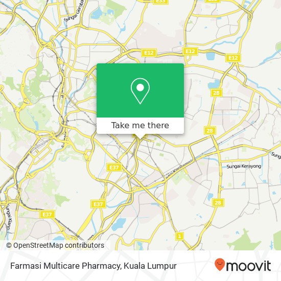 Farmasi Multicare Pharmacy map