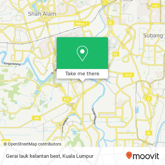 Gerai lauk kelantan best map