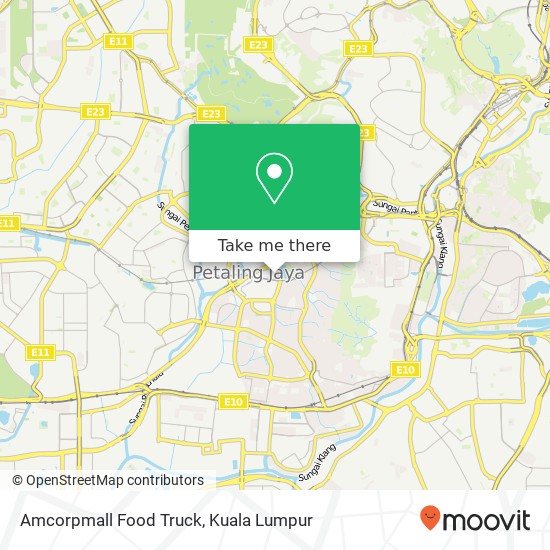 Amcorpmall Food Truck map
