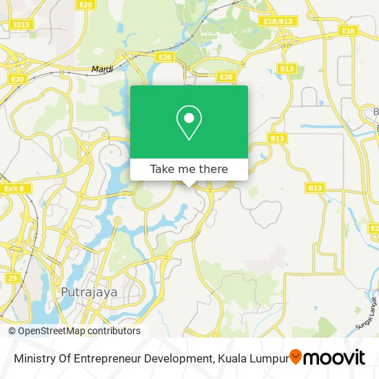 Ministry Of Entrepreneur Development map