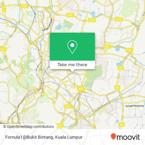 Peta Fornula1@Bukit Bintang