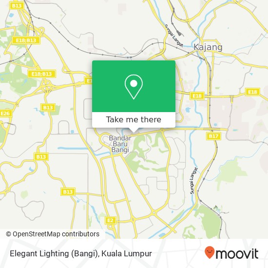 Elegant Lighting (Bangi) map