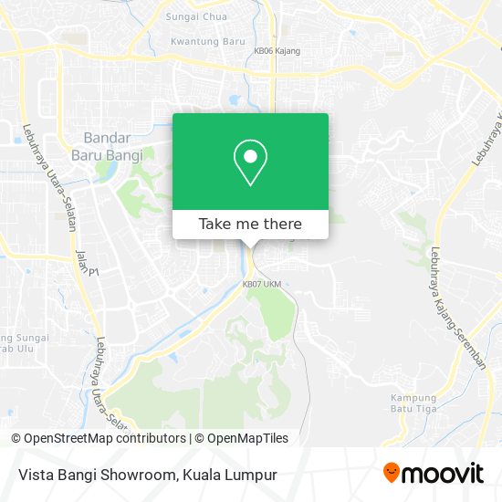 Vista Bangi Showroom map